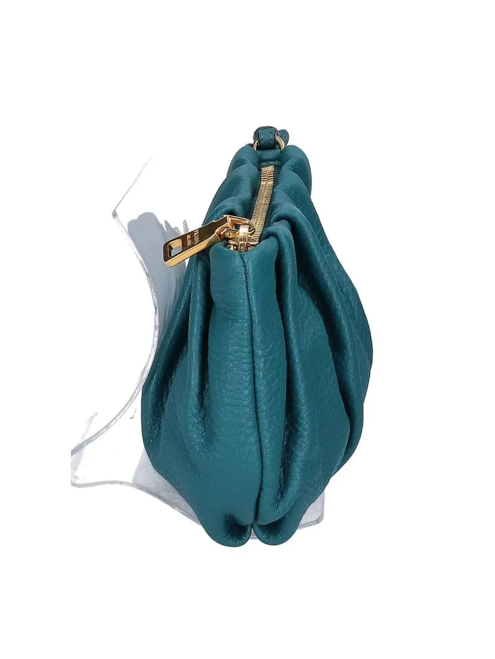 Prada Zip Top Hobo Vitello Daino #356196P52B